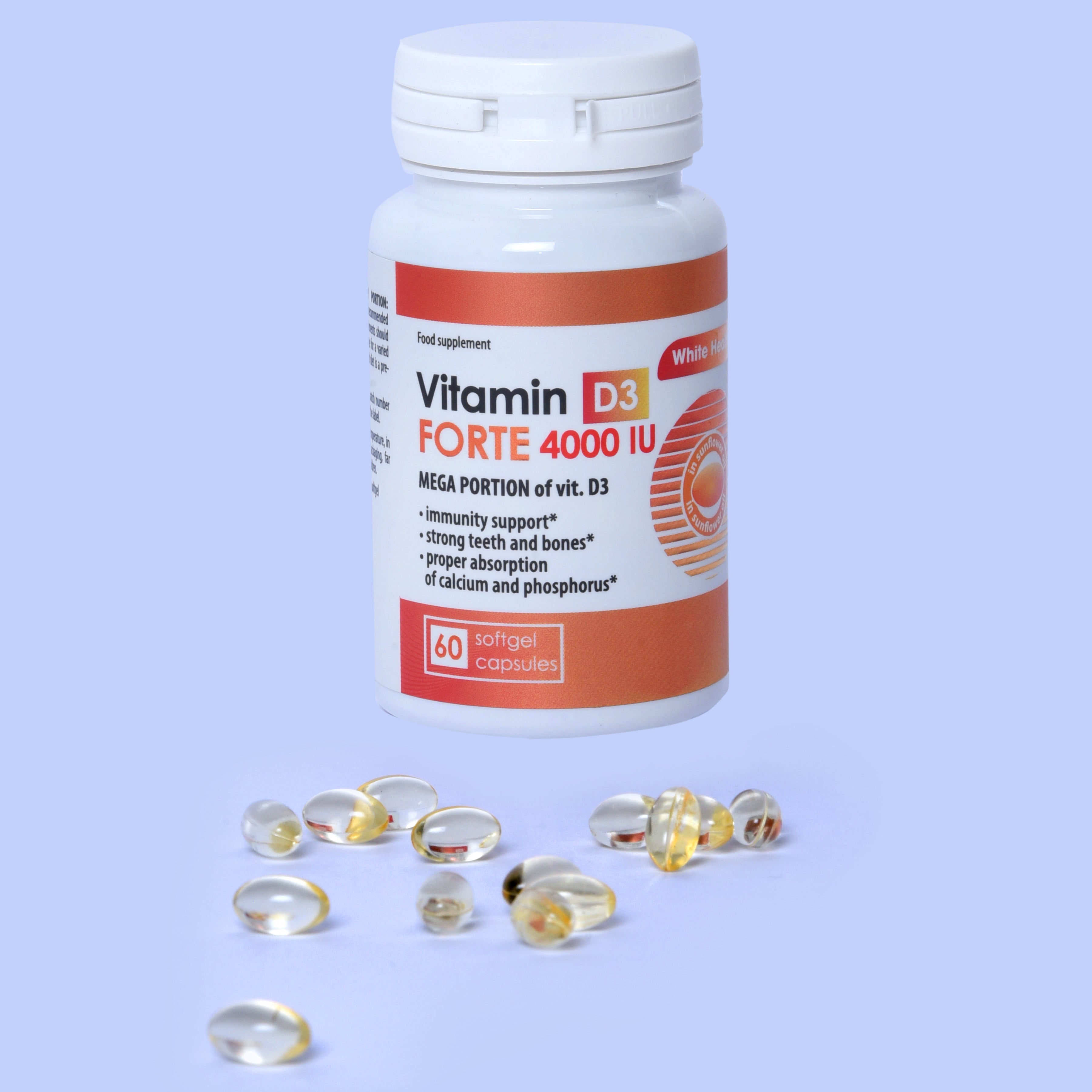 White Health Vitamin D3 Forte 4000 IU