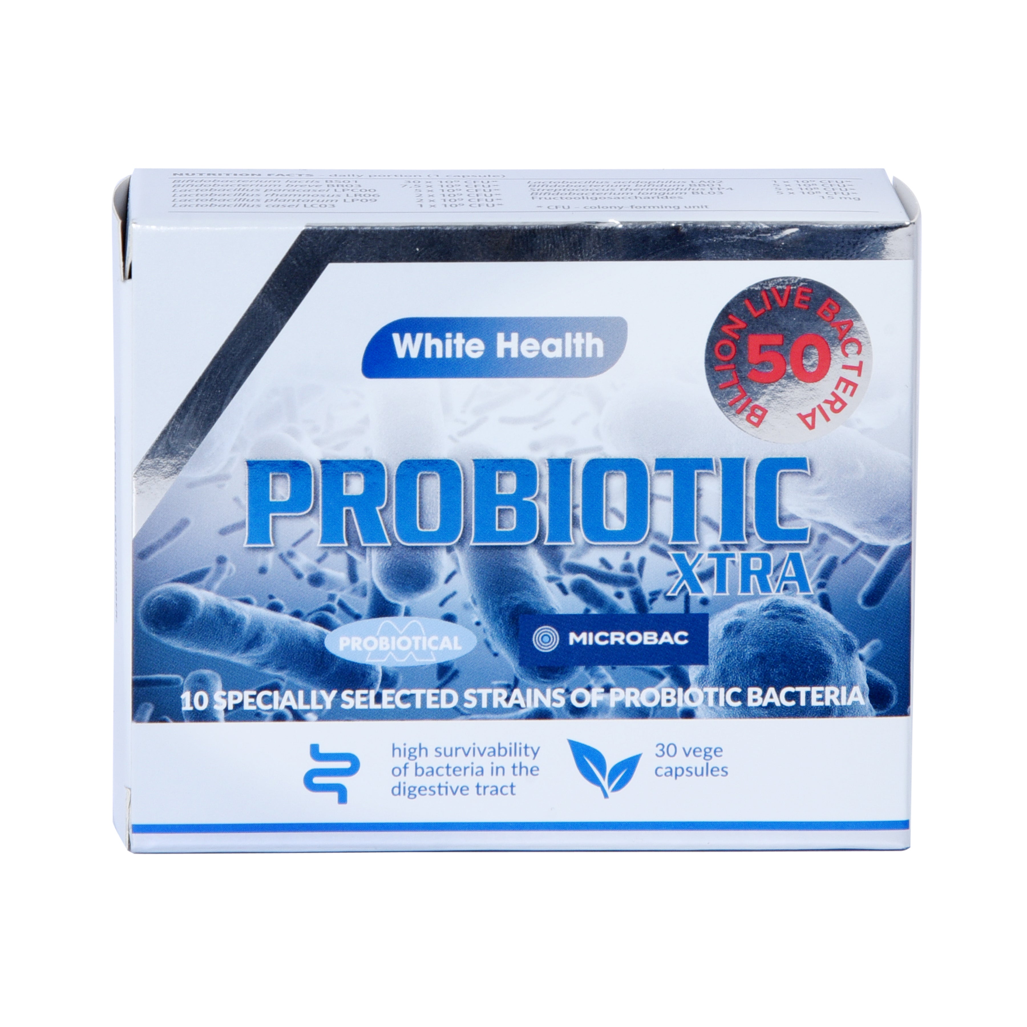 White Health Probiotic Extra