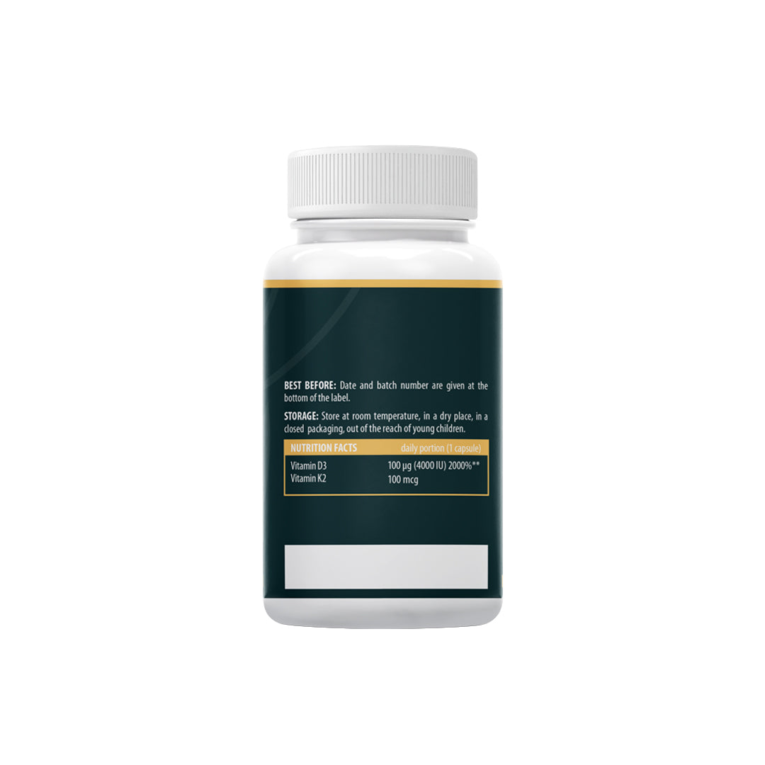 KORVA Vitamin D3 K2 in Olive Oil
